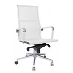 Ficha técnica e caractérísticas do produto Cadeira Office Rivatti Sevilha Alta Branca
