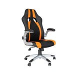 Ficha técnica e caractérísticas do produto Cadeira Office Rivatti Speed, Preta e Laranja, 36502978