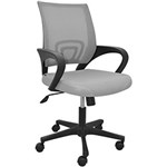 Ficha técnica e caractérísticas do produto Cadeira Office Santiago Cinza - Rivatti