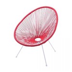 Ficha técnica e caractérísticas do produto Cadeira Or Design Acapulco, Vermelha, OR1160
