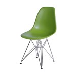 Ficha técnica e caractérísticas do produto Cadeira Or Design Eames DKR Verde
