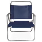 Ficha técnica e caractérísticas do produto Cadeira Oversize Mor, Alumínio, Azul - 2132