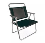 Ficha técnica e caractérísticas do produto Cadeira Oversize Mor Alumínio Preta
