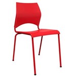 Ficha técnica e caractérísticas do produto Cadeira Paladio Vermelho - Vermelho