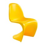 Ficha técnica e caractérísticas do produto Cadeira Panton Infantil Pequena Amarela ByArt