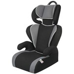 Ficha técnica e caractérísticas do produto Cadeira para Auto 15 a 36 Kg Safety Comfort Segmentada Preto e Cinza Tutti Baby