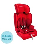 Ficha técnica e caractérísticas do produto Cadeira para Auto Kiddo Traveller 9 a 36kg - Vermelho