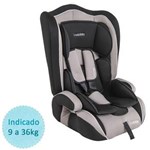 Ficha técnica e caractérísticas do produto Cadeira para Auto Kiddo Voyage 9 a 36kg - Preto e Cinza