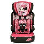 Ficha técnica e caractérísticas do produto Cadeira para Automóvel Disney Beline SP Minnie Mouse 589604 – 09 a 36 Kg – Rosa/Preta