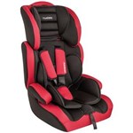 Ficha técnica e caractérísticas do produto Cadeira para Automóvel Kiddo de 9 a 36kg - Preta com Vermelha