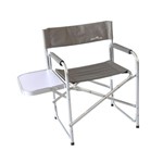 Ficha técnica e caractérísticas do produto Cadeira para Camping NTK Dobrável e com Mesa Lateral e Porta Copos Diretor Unica