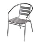 Ficha técnica e caractérísticas do produto Cadeira para Jardim Poltrona Alumínio 9017 Mor