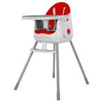 Ficha técnica e caractérísticas do produto Cadeira para Refeição Safety 1st Jelly - 0 Até 25kg - Vermelha