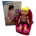 Ficha técnica e caractérísticas do produto Cadeira Passeio Bebê Conforto para Boneca Graco - Multikids