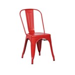 Ficha técnica e caractérísticas do produto Cadeira Phoenix Aço Vermelha - Goede Móveis