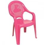 Ficha técnica e caractérísticas do produto Cadeira Plástica Antares Infantil Decorada Rosa CADEIRA PLAST ANTARES INF DECORADA ROSA