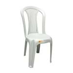 Ficha técnica e caractérísticas do produto Cadeira Plástica Bistrô Branca Euro