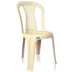 Ficha técnica e caractérísticas do produto Cadeira Plástica Bistrô Ponte Nova Bege - Antares