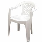 Ficha técnica e caractérísticas do produto Cadeira Plástica Iguape Branca - Tramontina