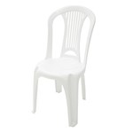 Ficha técnica e caractérísticas do produto Cadeira Plástica Monobloco Atlantida Branca Tramontina 92113/010
