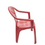 Ficha técnica e caractérísticas do produto Cadeira Plástica Monobloco com Bracos Ilhabela Encosto Fechado Tramontina 92205/040
