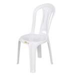Ficha técnica e caractérísticas do produto Cadeira Plástico Atlântida Economy Branco 89x44cm