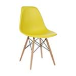 Ficha técnica e caractérísticas do produto Cadeira Plástico Pé Palito Amarelo 83x47cm