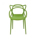 Ficha técnica e caractérísticas do produto Cadeira Polipropileno Allegra Rivatti Verde