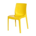 Cadeira Polipropileno Ice OR Design Amarelo