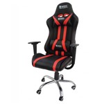 Ficha técnica e caractérísticas do produto Cadeira Presidente Gamer Racer em Couro PU Pelegrin PEL-560