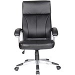 Ficha técnica e caractérísticas do produto Cadeira Presidente NF-3055H Preta - Classic Home