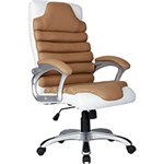 Ficha técnica e caractérísticas do produto Cadeira Presidente NF-3063 Creme - Classic Home