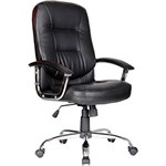 Ficha técnica e caractérísticas do produto Cadeira Presidente NF-3069H Preta - Classic Home