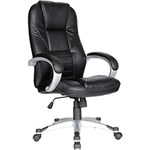 Ficha técnica e caractérísticas do produto Cadeira Presidente NF-3102 Preta - Classic Home