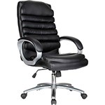 Ficha técnica e caractérísticas do produto Cadeira Presidente NF-3173 Preta - Classic Home