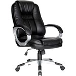 Ficha técnica e caractérísticas do produto Cadeira Presidente NF-3252 Preta - Classic Home