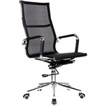 Ficha técnica e caractérísticas do produto Cadeira Presidente NF-6004H Preta - Classic Home