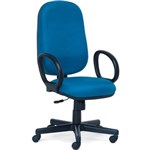Ficha técnica e caractérísticas do produto Cadeira Presidente Operativa Azul
