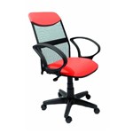 Ficha técnica e caractérísticas do produto Cadeira Presidente Soft Tela Laranja
