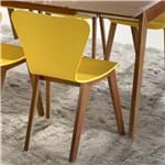 Ficha técnica e caractérísticas do produto Cadeira Primer - Base com Acabamento Verniz Poliuretano Madeira Lyptus Sunset/ Amarelo