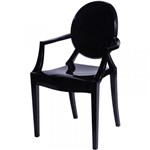Ficha técnica e caractérísticas do produto Cadeira Princess Preta PC OR Design 1106 - Ór Design