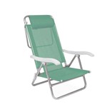 Ficha técnica e caractérísticas do produto Cadeira Reclinável Sol de Verão com Almofada Anis