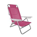 Ficha técnica e caractérísticas do produto Cadeira Reclinável Summer Pink MOR 2118