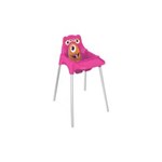 Ficha técnica e caractérísticas do produto Cadeira Refeicao Monster Alta Rosa Infantil Tramontina 92372060