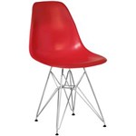 Ficha técnica e caractérísticas do produto Cadeira Rivatti Eiffel em ABS - Vermelho