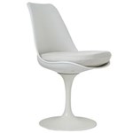 Ficha técnica e caractérísticas do produto Cadeira Saarinen Branca - Branco