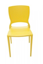 Ficha técnica e caractérísticas do produto Cadeira Safira Amarela Tramontina 92048/000