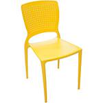 Cadeira Safira Polipropileno Amarela - Tramontina
