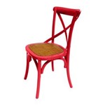 Ficha técnica e caractérísticas do produto Cadeira Sala de Jantar Allegra - Vermelho