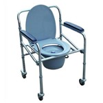Ficha técnica e caractérísticas do produto Cadeira Sanitária /Higiênica INSPIRE (em Alumínio) Mobil Saúde